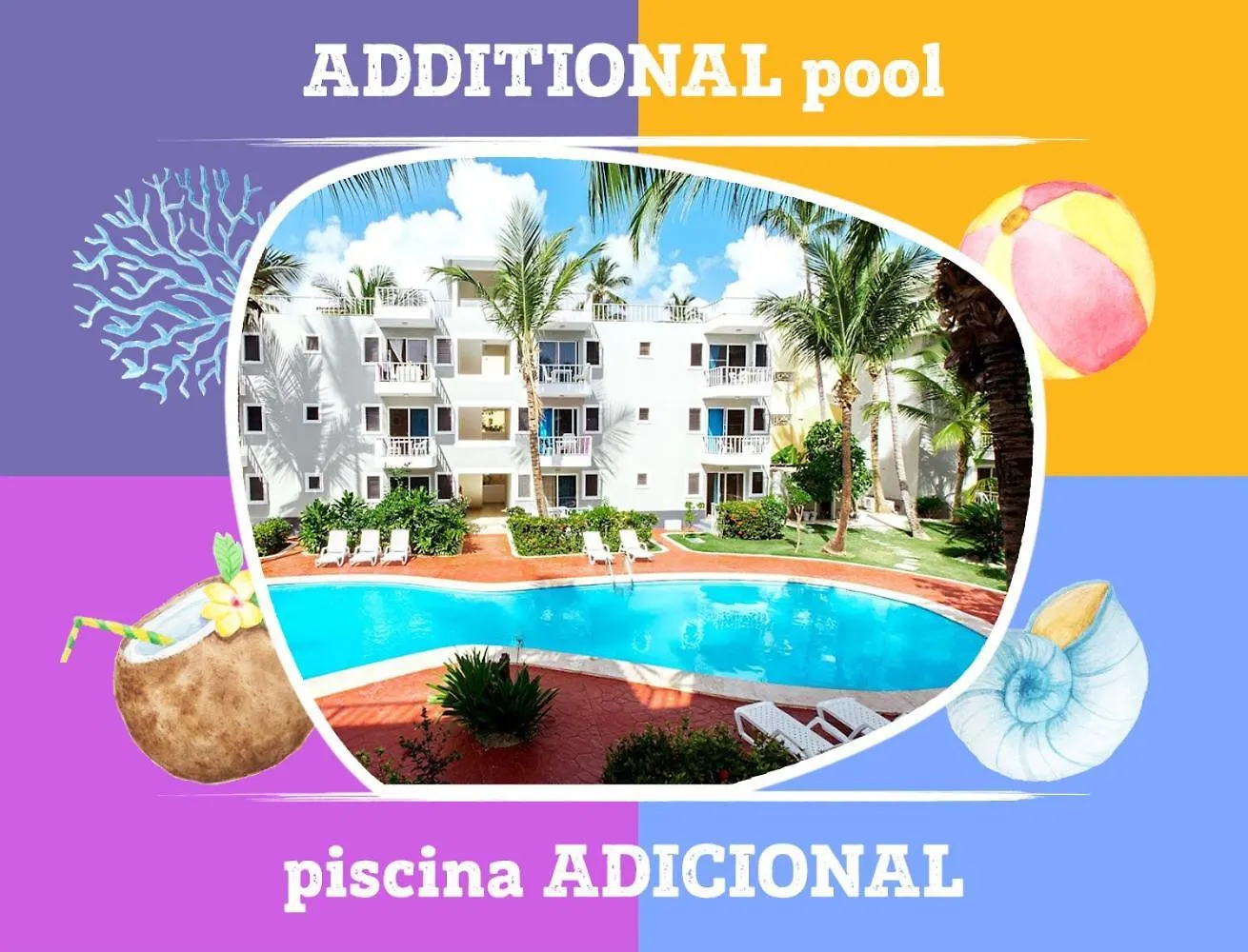 Rooftop Pool Ducassi Tropicana Studio Suites Deluxe Hotel Beach Club & Spa Punta Cana