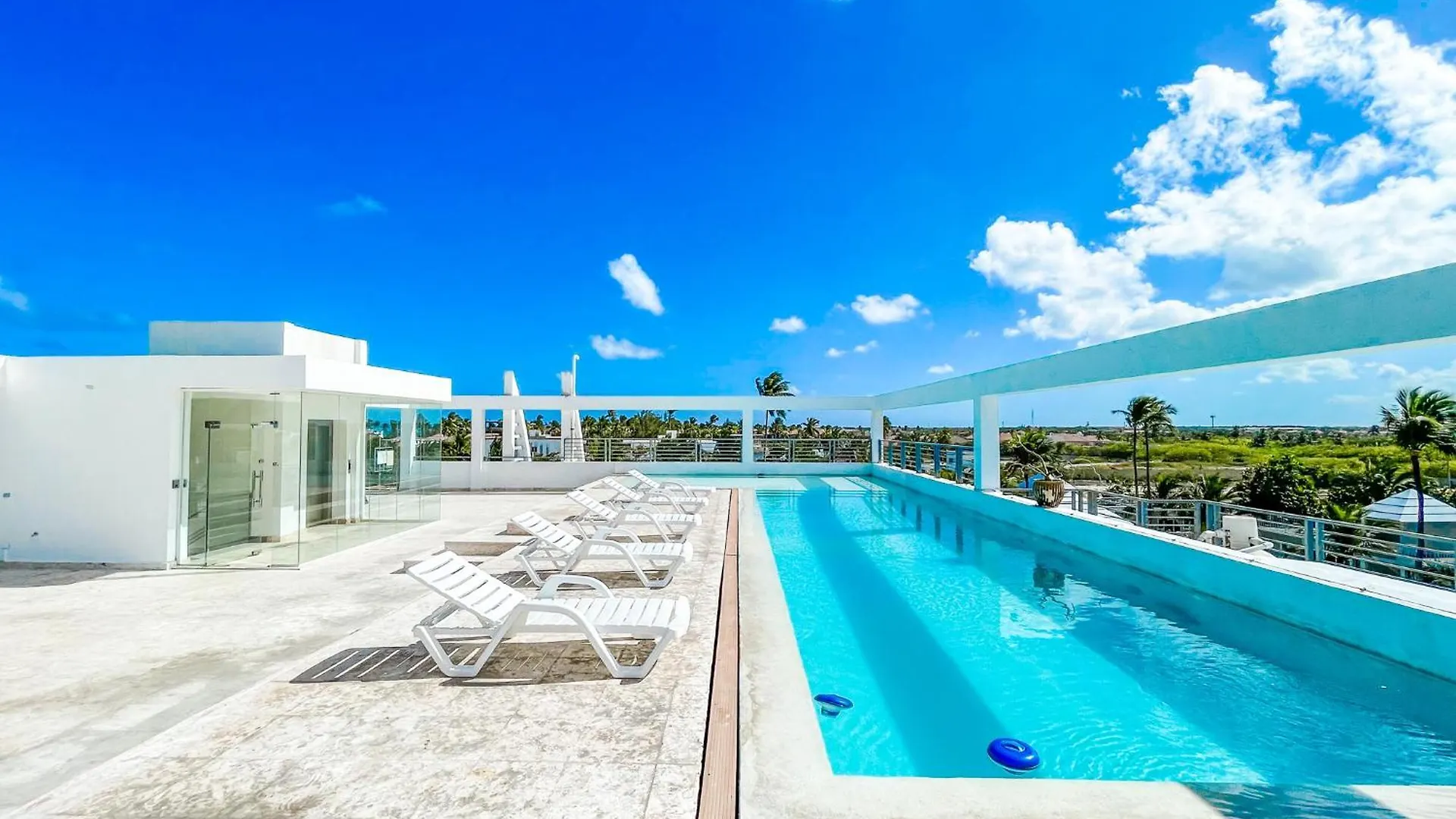 Rooftop Pool Ducassi Tropicana Studio Suites Deluxe Hotel Beach Club & Spa Punta Cana